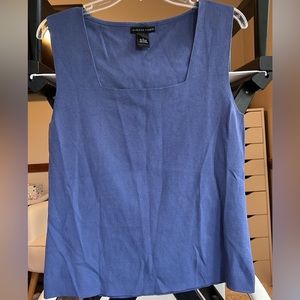 Madison Studio blue dressy tank womens size medium